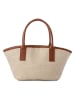 Vince Camuto Henkeltasche "Amalfi" in Beige/ Braun - (B)38 x (H)19 x (T)12 cm