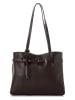 Vince Camuto Schultertasche "Catania" in Dunkelbraun - (B)35 x (H)28 x (T)12 cm