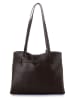 Vince Camuto Schultertasche "Catania" in Dunkelbraun - (B)35 x (H)28 x (T)12 cm