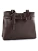 Vince Camuto Schoudertas "Catania" donkerbruin - (B)35 x (H)28 x (D)12 cm