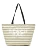 Lucky Bees Strandtasche in Beige - (B)53 x (H)34 x (T)18 cm
