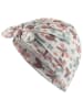 Sterntaler® Knotenmütze "Schmetterling" in Weiß/ Bunt