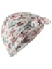 Sterntaler® Knotenmütze "Schmetterling" in Weiß/ Bunt