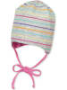 Sterntaler® Wende-Mütze in Grau/ Rosa