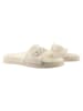 Högl Leren slippers crème