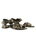 Högl Leder-Sandalen "Korinna" in Schwarz/ Beige