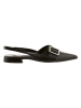 Högl Leder-Slingballerinas "Cynthia" in Schwarz