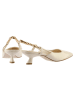 Högl Leren slingpumps crème
