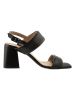 Högl Leren haksandalen "Peach" zwart