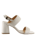 Högl Leren haksandalen "Peach" crème