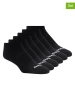 Skechers 6er-Set: Socken in Schwarz