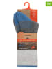 Skechers 2er-Set: Socken in Grau/ Blau