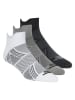 Skechers 3er-Set: Socken in Weiß/ Schwarz/ Grau