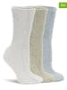Lemon socks 9er-Set: Socken in Grau/ Hellblau/ Oliv
