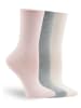 Lemon socks 9er-Set: Socken in Rosa/ Grau