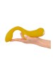 Orion Vibrator "Double" geel - (L)18,4 cm