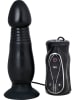 Orion Analplug "Anal Pusher" mit Vibration in Schwarz - (L)16 cm