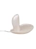 Orion Vibro-Muschel "BottiShelly" in Creme - (L)10 x (B)6 cm