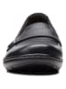 Clarks Leder-Mokassins "Cora Daisy" in Schwarz