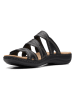 Clarks Leren slippers "Laurieann Ayla" zwart