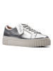 Clarks Leder-Sneakers "Mayhill Walk" in Silber