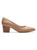 Clarks Leder-Pumps "Ellanie Hope" in Beige