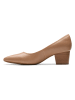 Clarks Leder-Pumps "Ellanie Hope" in Beige