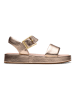 Clarks Leren sandalen "Alda Strap" goudkleurig