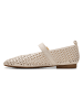 Clarks Leren ballerina's met bandje "Fawna" beige