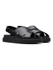 Clarks Leder-Sandalen "Aristella Sun" in Schwarz