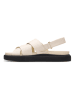 Clarks Leren sandalen "Aristella Sun" crème