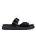 Clarks Leren slippers "Aristella Mule" zwart