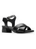 Clarks Leder-Sandaletten "Serina 35 Cross" in Schwarz