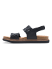 Clarks Leren sandalen "Arwell Glide" zwart