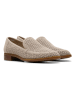 Clarks Skórzane slippersy "Trish Cove" w kolorze beżowym