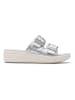 Clarks Pantoletten "Drift Buckle" in Silber