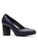 Clarks Leren pumps "Bayla Carly" donkerblauw