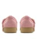 Clarks Leder-Slipper "Wallabee" in Rosa