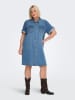 ONLY Carmakoma Spijkerjurk blauw