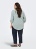 ONLY Carmakoma Blouse lichtblauw