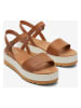 TOMS Leren haksandalen lichtbruin