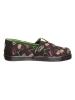 TOMS Instappers "Classic" zwart/roze/groen