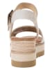 TOMS Sandalen "Diana" crème/bruin