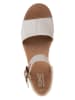 TOMS Sandalen "Diana" crème/bruin