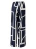 Miss Lagotte Broek donkerblauw/wit