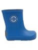 mikk-line Kalosze "Wellies" w kolorze niebieskim do chodzenia na boso