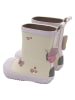 mikk-line Barefoot rubberlaarzen "Wellies" beige
