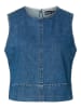 Pieces Jeanstop "Pcsilke" blauw
