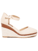 Foreverfolie Sleehaksandalen beige