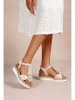 Foreverfolie Sleehaksandalen beige